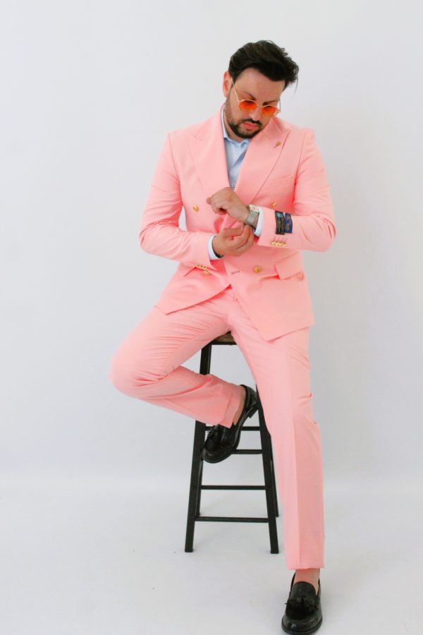 COSTUMES BLAZER ROSE